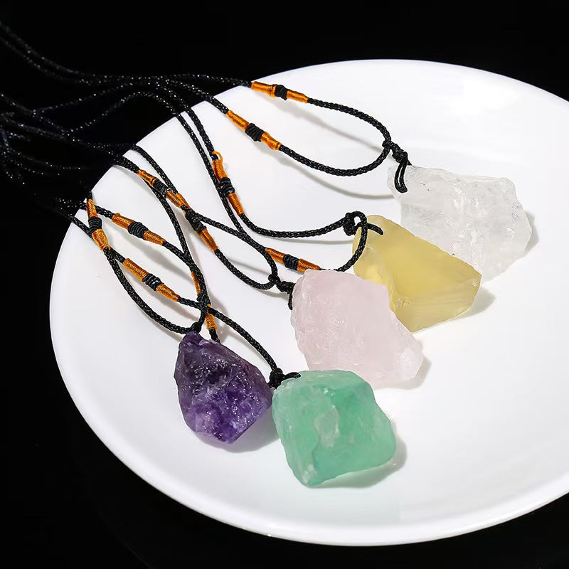Raw Crystal Necklace