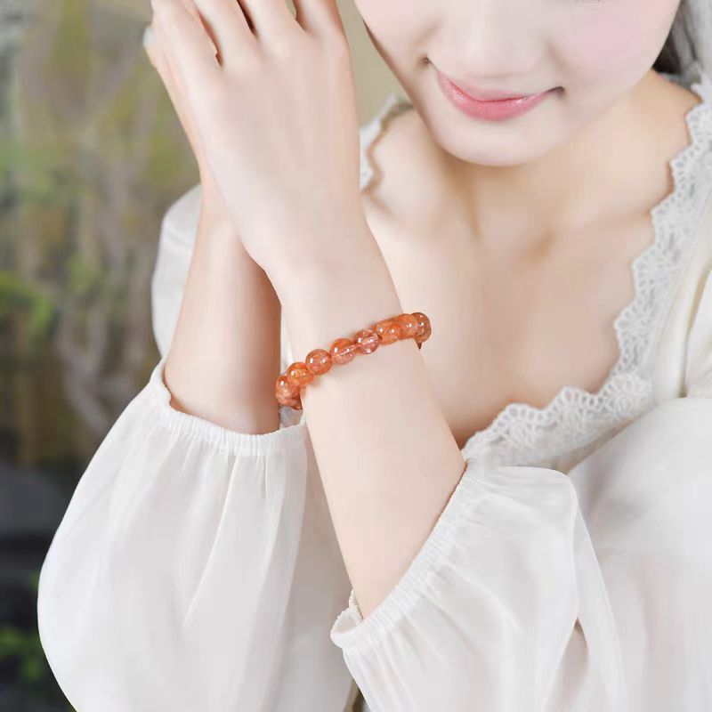 Hematoid Quartz bracelet