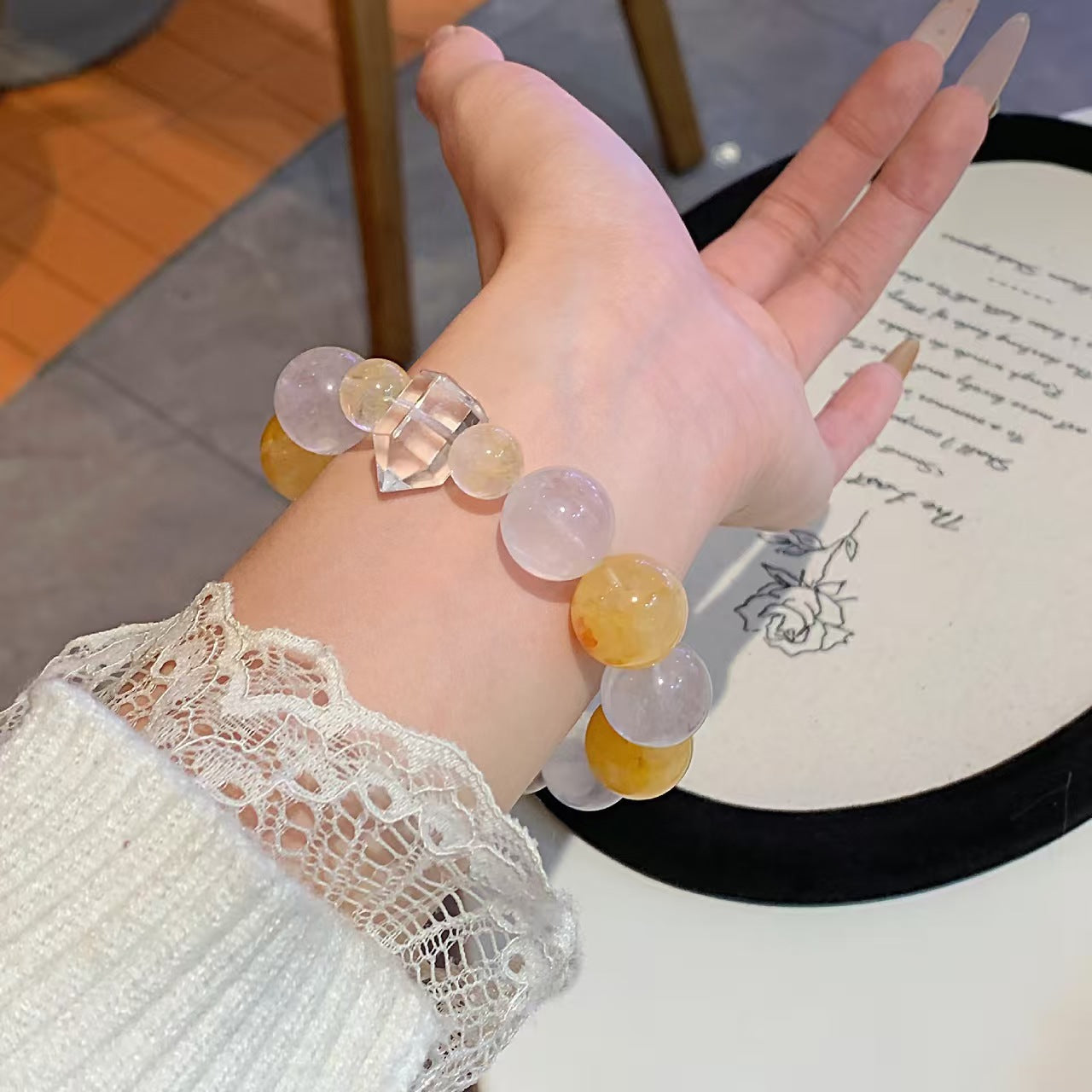 Golden Quartz Abundance Bracelet