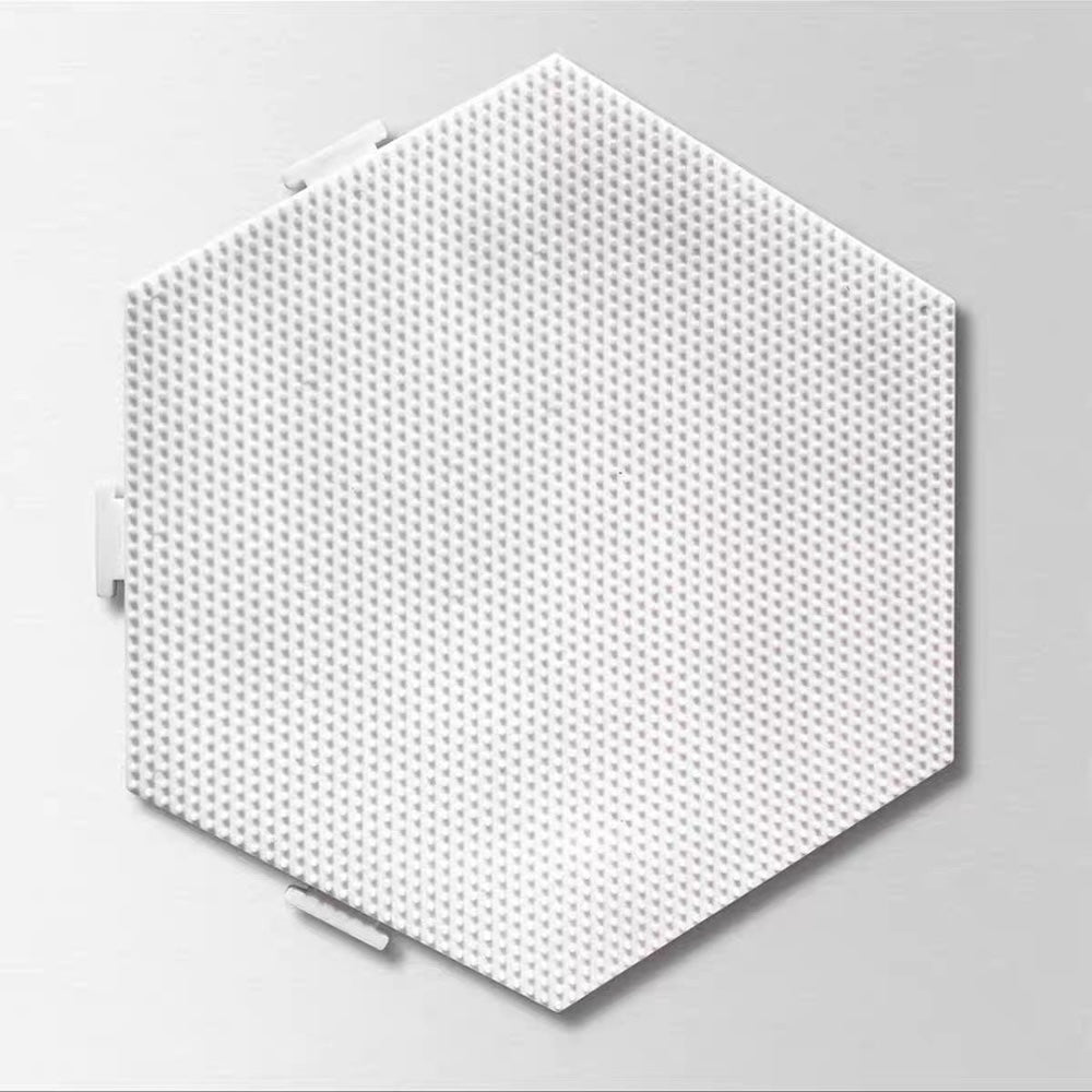 2.6mm fuse beads white pegboard