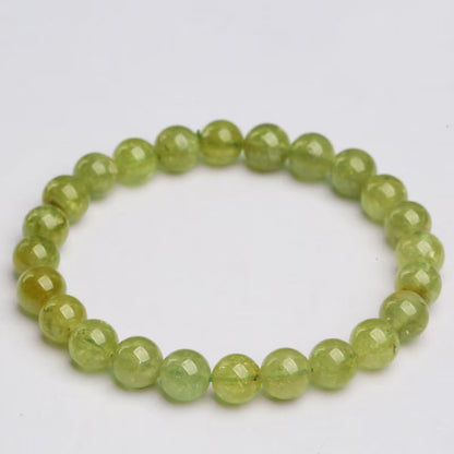 Natural Green Strawberry Quartz Bracelet