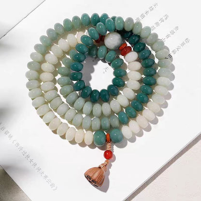108-Bead Multi-Wrap Beaded Bracelet