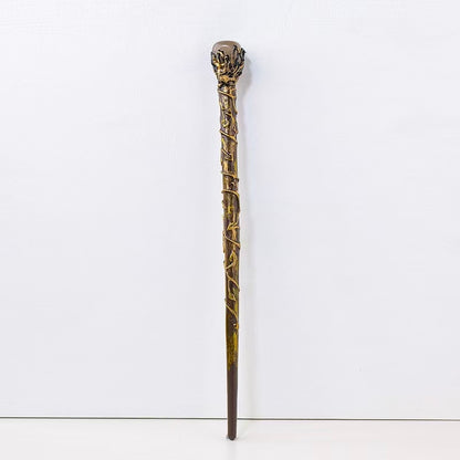Handcrafted Crystal Accent Wand — Resin & Natural Stone Decorative Stick