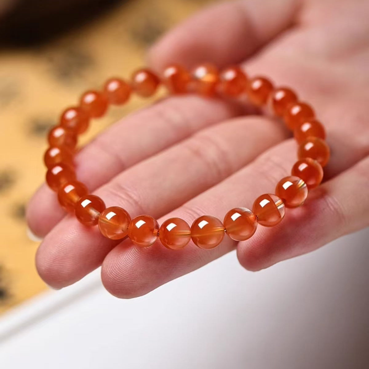 Natural Red Rutilated Quartz