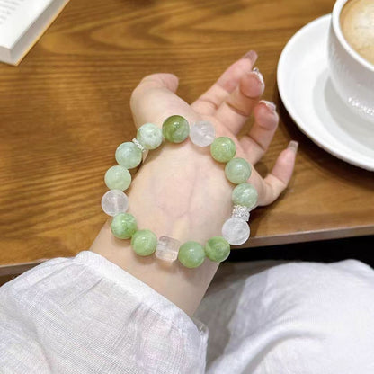 Green Jade Aura Crystal Bracelet