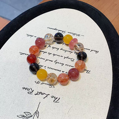 Strawberry Quartz Bracelet (8mm)
