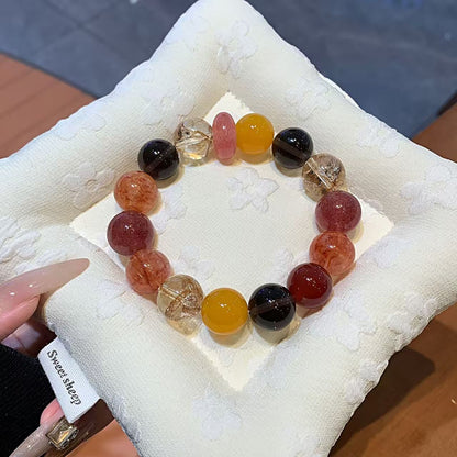 Strawberry Quartz Bracelet (8mm)