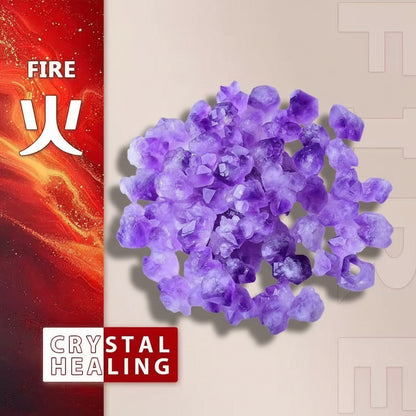 Raw Amethyst Cluster Chips  Home Decor