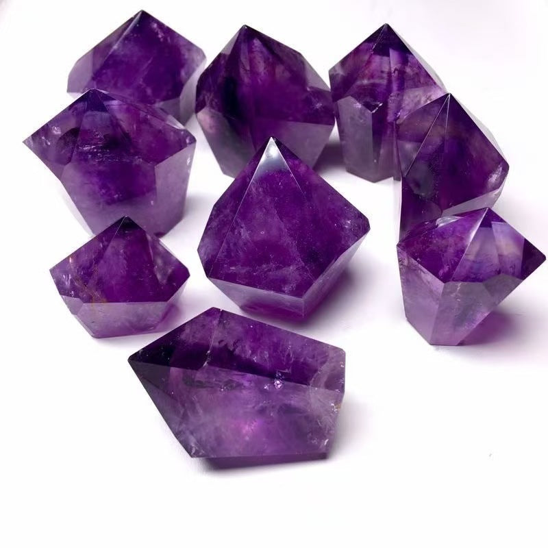 Natural Amethyst Tower Point
