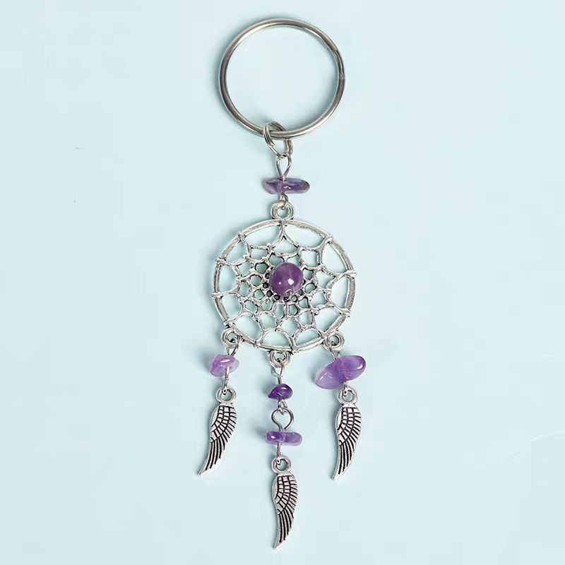 Crystal Dreamcatcher Keychain