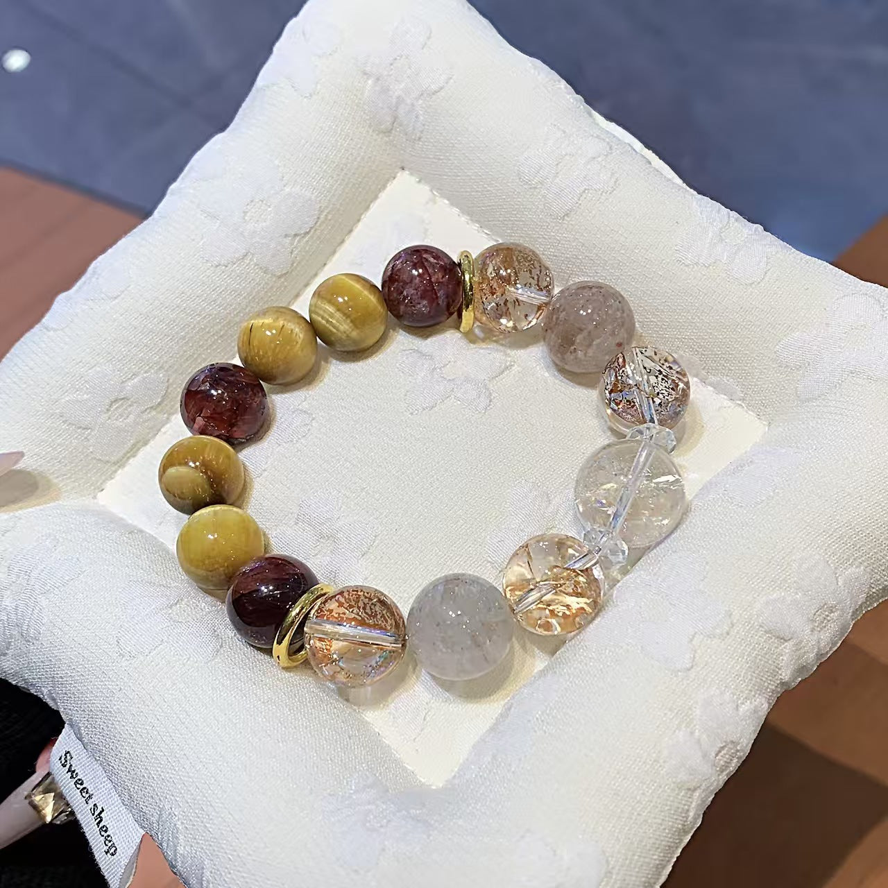 Golden Fire Rutilated Quartz Bracelet