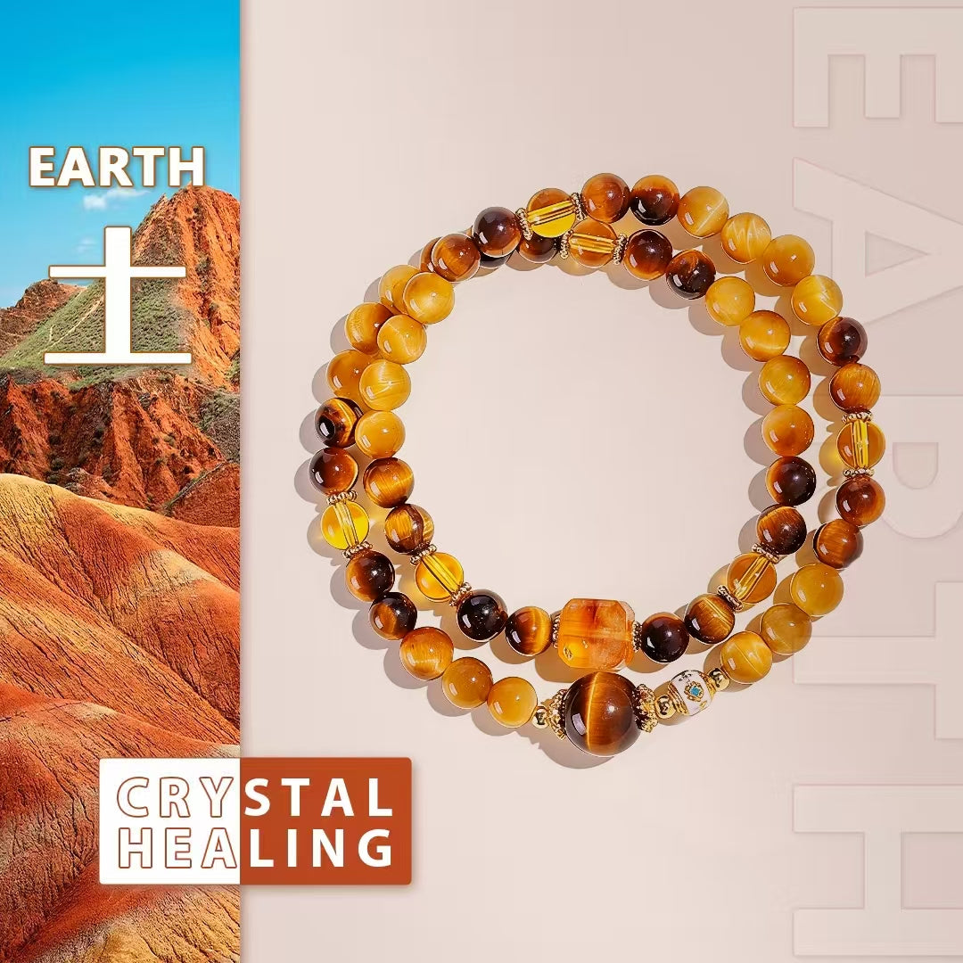 Natural Golden Tiger Eye  Bracelet