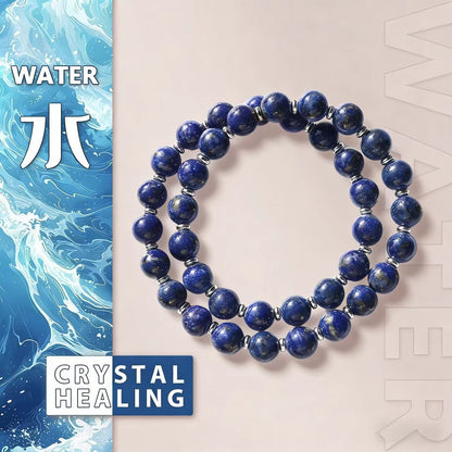 Lapis Lazuli Double Strand Bracelet