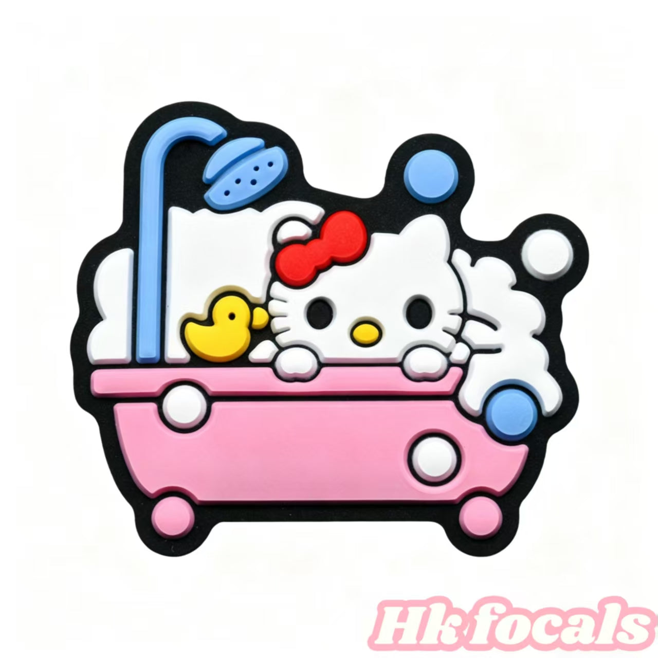 Kawaii Cartoon Kitty Silicone Focal Beads 🐱 | DIY Pacifier Clips, Keychains & Jewelry Making Supplies (Mixed Designs)20 pcs