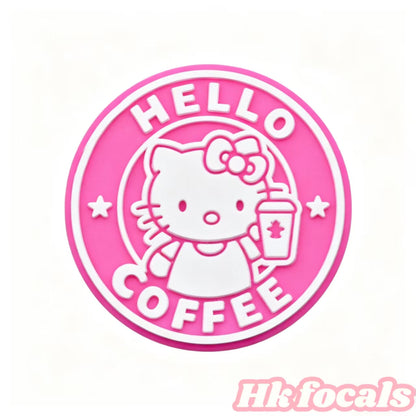 Kawaii Cartoon Kitty Silicone Focal Beads 🐱 | DIY Pacifier Clips, Keychains & Jewelry Making Supplies (Mixed Designs)20 pcs