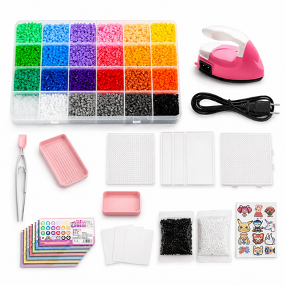 Perler Beads DIY Craft Kit | Complete Fuse Bead Set for Creative Fun