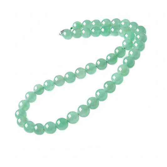 Soothing Aventurine Bead Necklace