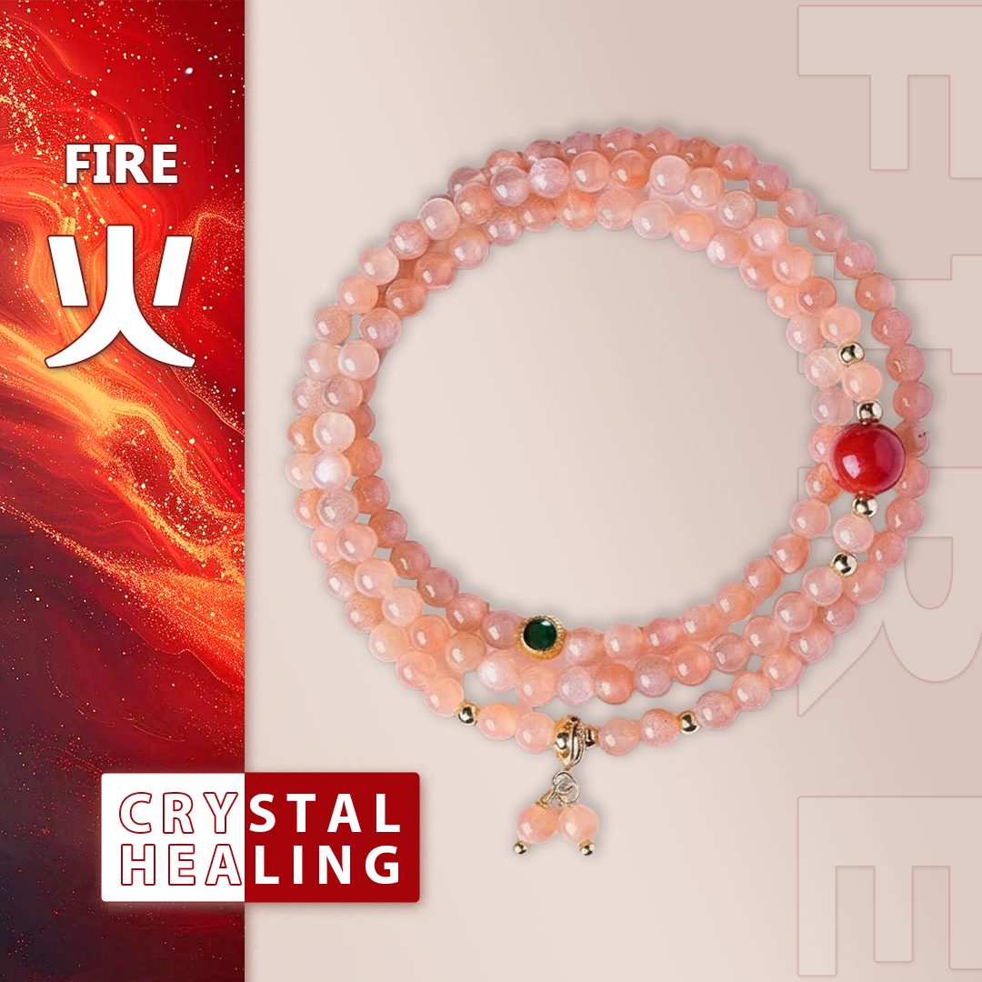 Natural Sunstone Bracelet