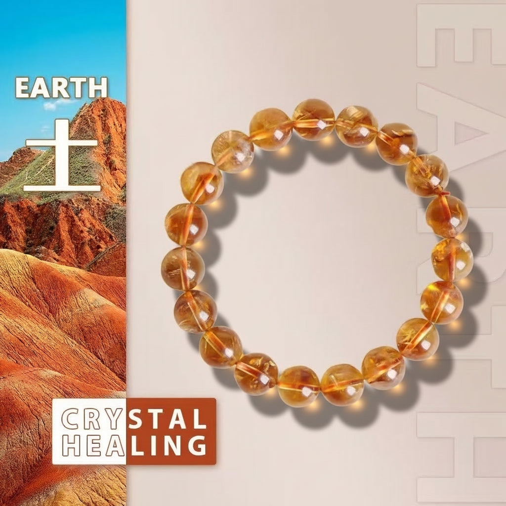 Citrine Crystal Bracelet