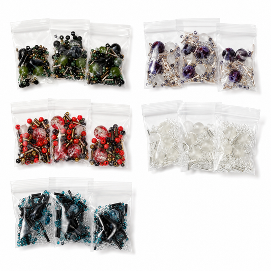 DIY Beaded Spider Charm Kit – Pastel Bag Charm Craft Kit