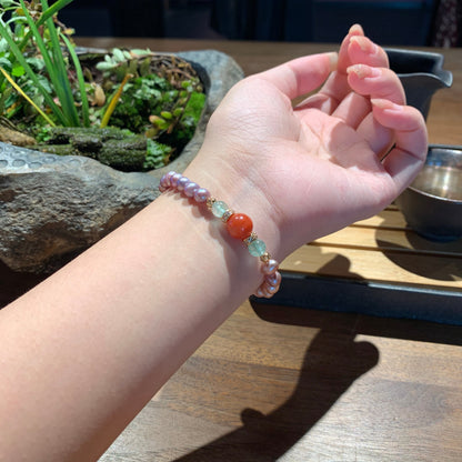 Pearl & Agate Bracelet