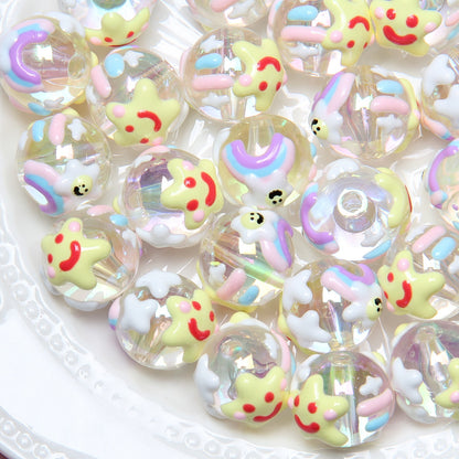 Viral Hand-Painted Resin Beads | DIY Beading Supplies | Phone Charm, Car Hanging, Bag Charm Loose Beads Wholesale DIY Accessories