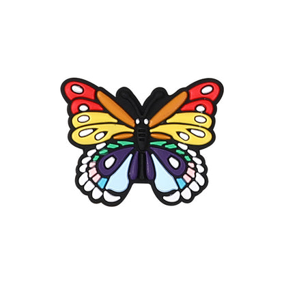 Butterfly Silicone Beads for Kids DIY Jewelry Making – Colorful Insect Focal Beads for Bracelets, Crafts & Accessories（20pcs)