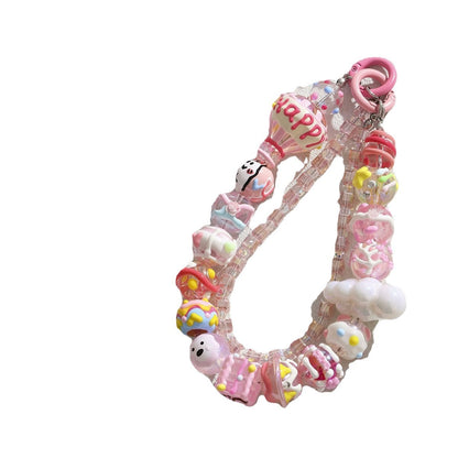 Special-shaped heavy industry hand-painted beads cartoon loose beads beaded DIY accessories material bag bracelet car hanging