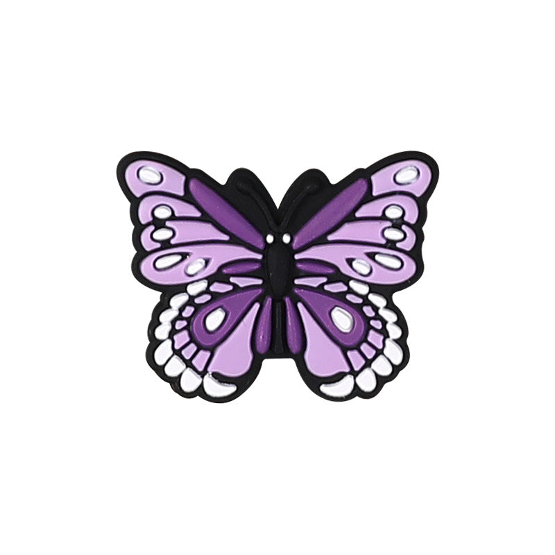 Butterfly Silicone Beads for Kids DIY Jewelry Making – Colorful Insect Focal Beads for Bracelets, Crafts & Accessories（20pcs)