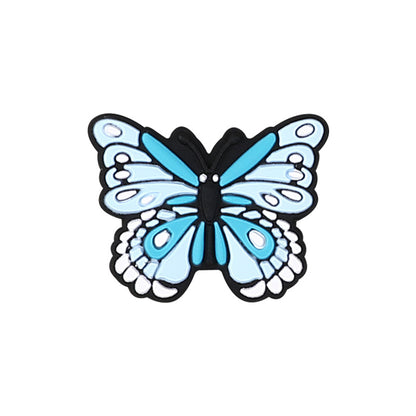 Butterfly Silicone Beads for Kids DIY Jewelry Making – Colorful Insect Focal Beads for Bracelets, Crafts & Accessories（20pcs)