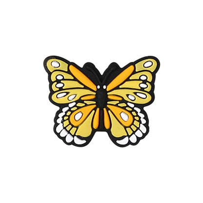 Butterfly Silicone Beads for Kids DIY Jewelry Making – Colorful Insect Focal Beads for Bracelets, Crafts & Accessories（20pcs)