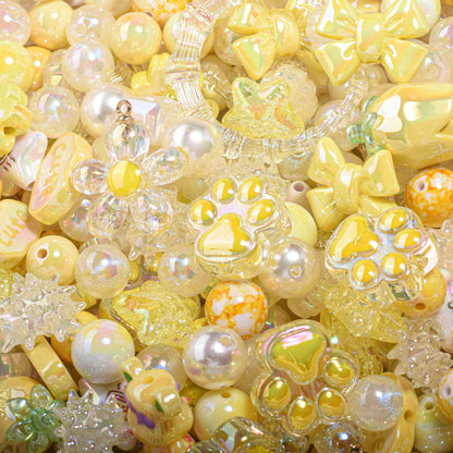 Acrylic loose beads DIY mobile phone chain bag chain beading accessories material