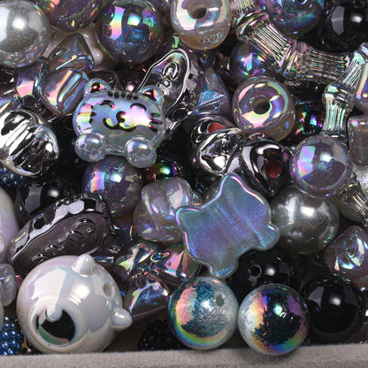 Acrylic loose beads DIY mobile phone chain bag chain beading accessories material
