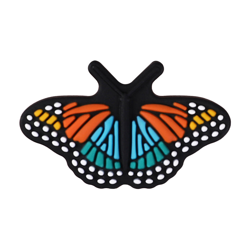 Butterfly Silicone Beads for Kids DIY Jewelry Making – Colorful Insect Focal Beads for Bracelets, Crafts & Accessories（20pcs)