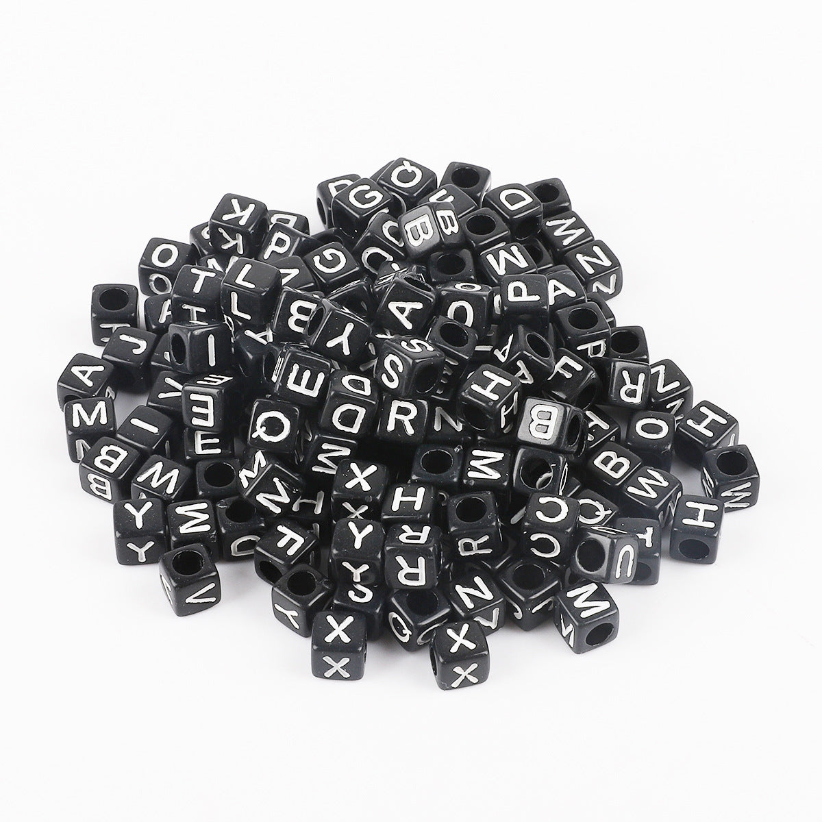Square Acrylic Letter & Number Beads | SoulstoneHouse