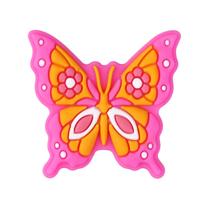 Butterfly Silicone Beads for Kids DIY Jewelry Making – Colorful Insect Focal Beads for Bracelets, Crafts & Accessories（20pcs)