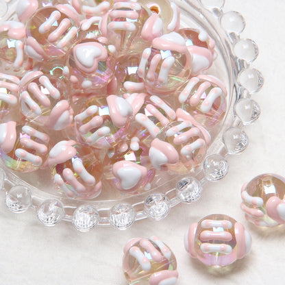 Viral Hand-Painted Resin Beads | DIY Beading Supplies | Phone Charm, Car Hanging, Bag Charm Loose Beads Wholesale DIY Accessories