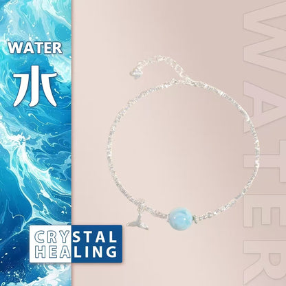 Larimar Mermaid Tail Bracelet