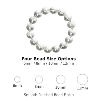 Pure Clarity White Quartz Bracelet